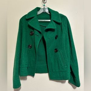 Gap green peacoat